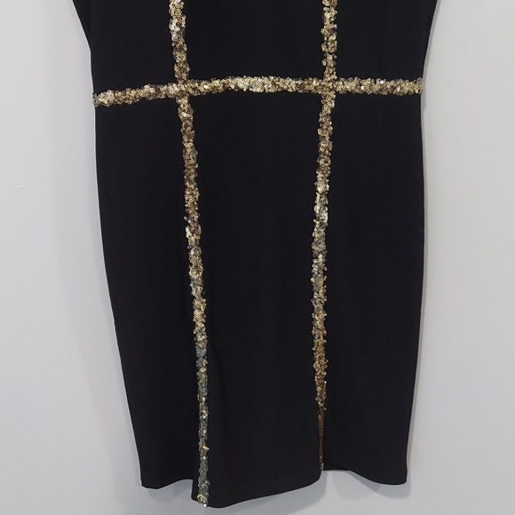 Women's Guess black bress size L/G - Picture 6 of 8